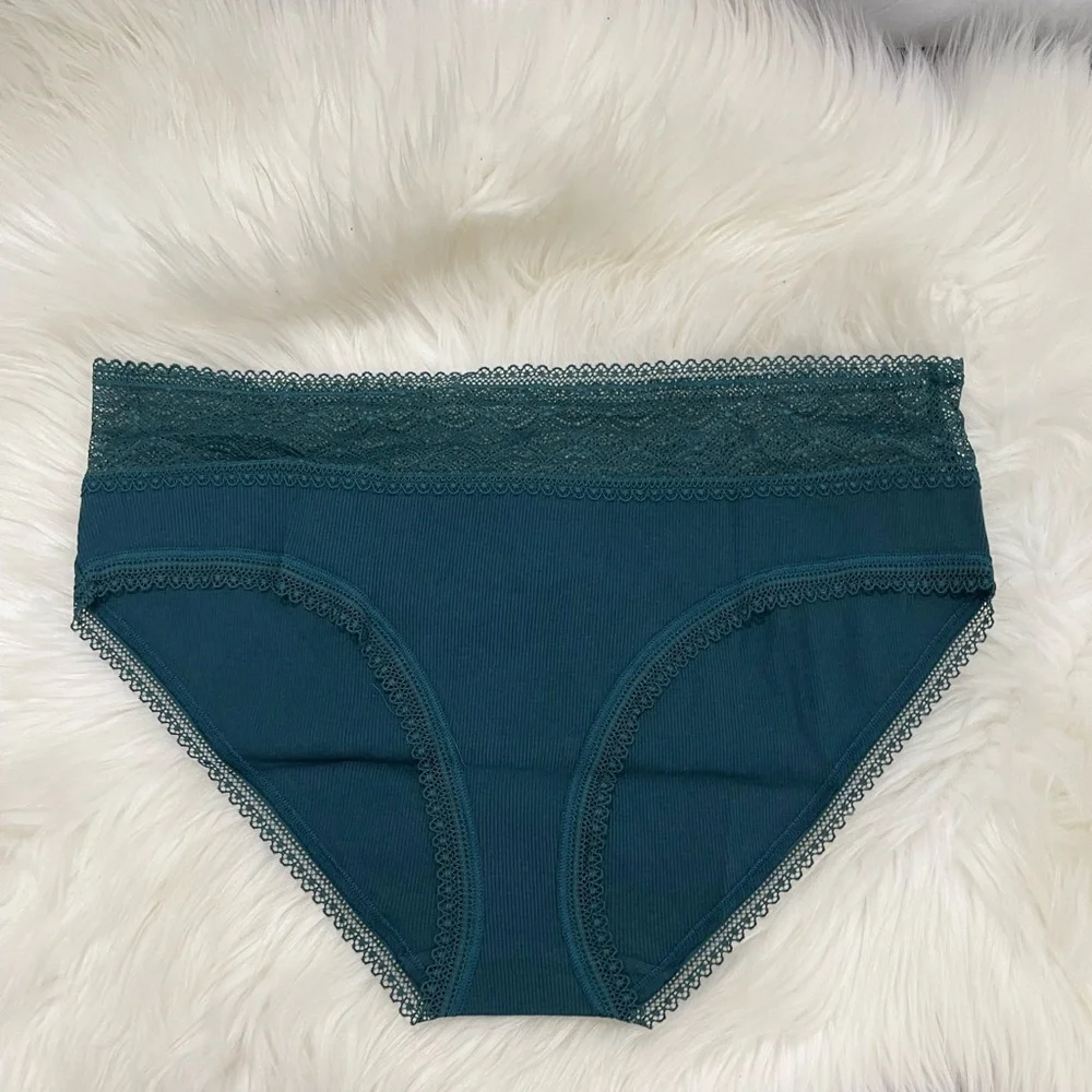 Victoria’s Secret The Lacie Lace - Waist Cotton Hiphugger Panty Underwear. NWT